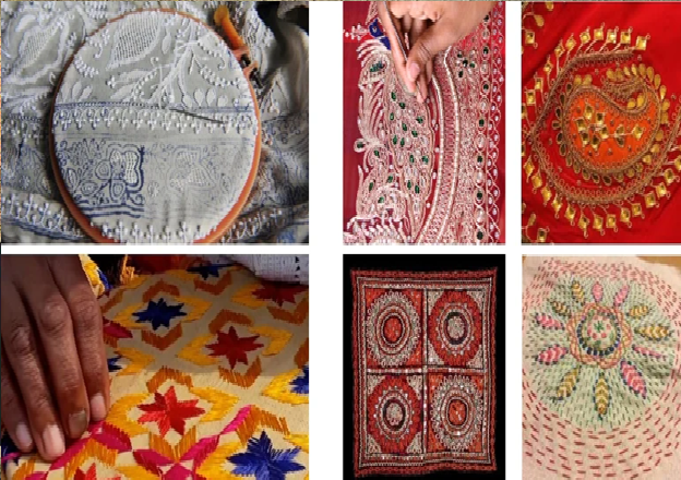 Indian Traditional Embroidery (Studio)