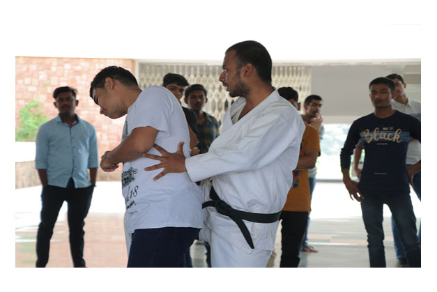 Session On Self Defense Training (Karate)
