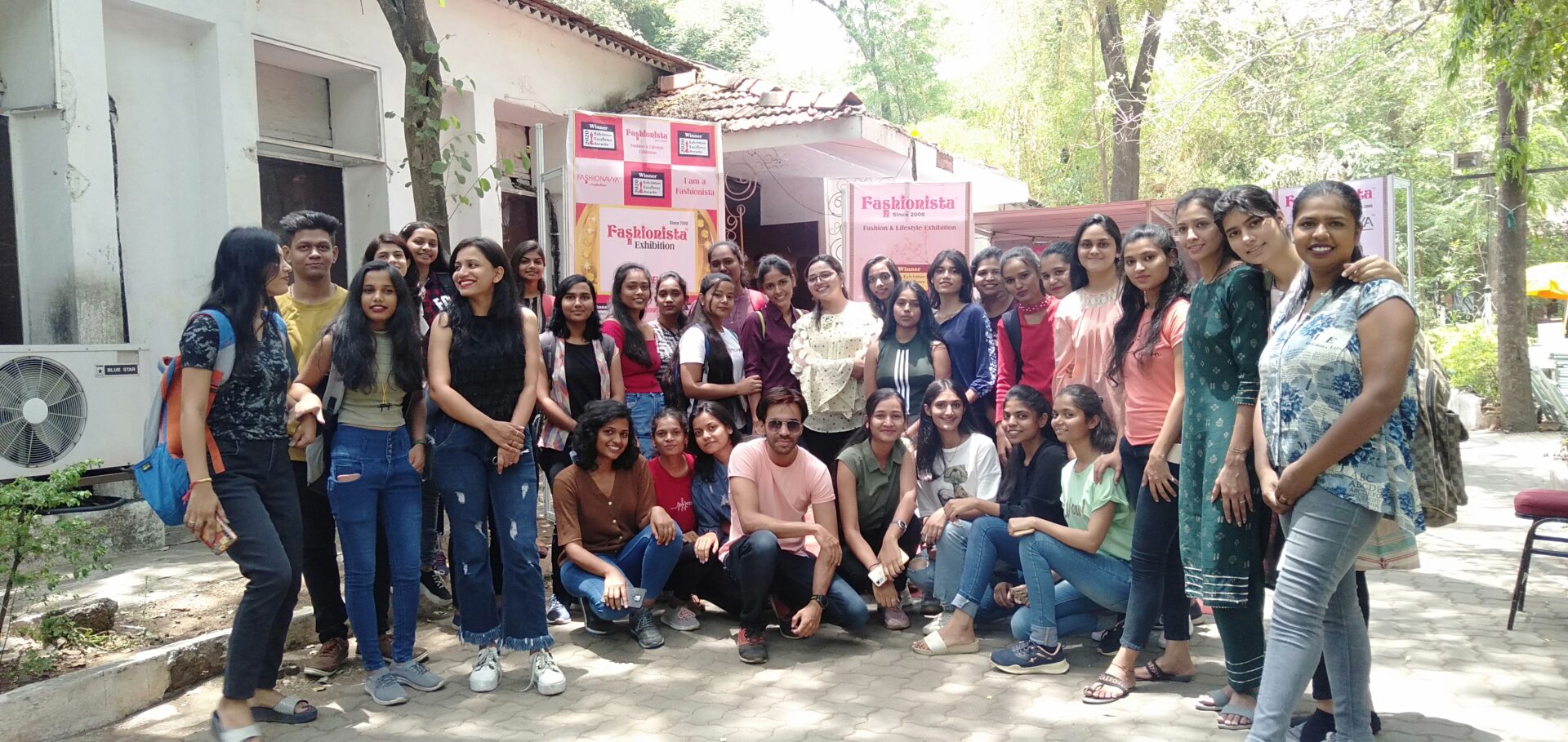 Educational Visit of students of School of Fashion Design to Fashionista Exhibition