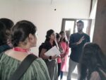 Educational Tour of students of School of Interior Design to Residential site