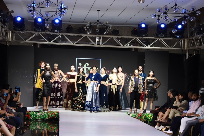 Sandip University, School of Design stood best at International Fashion Week Goa 2022.