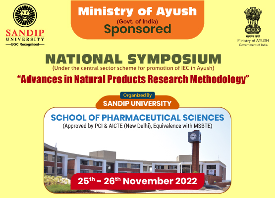 NATIONAL SYMPOSIUM on “Advances in Natural Products Research Methodology”