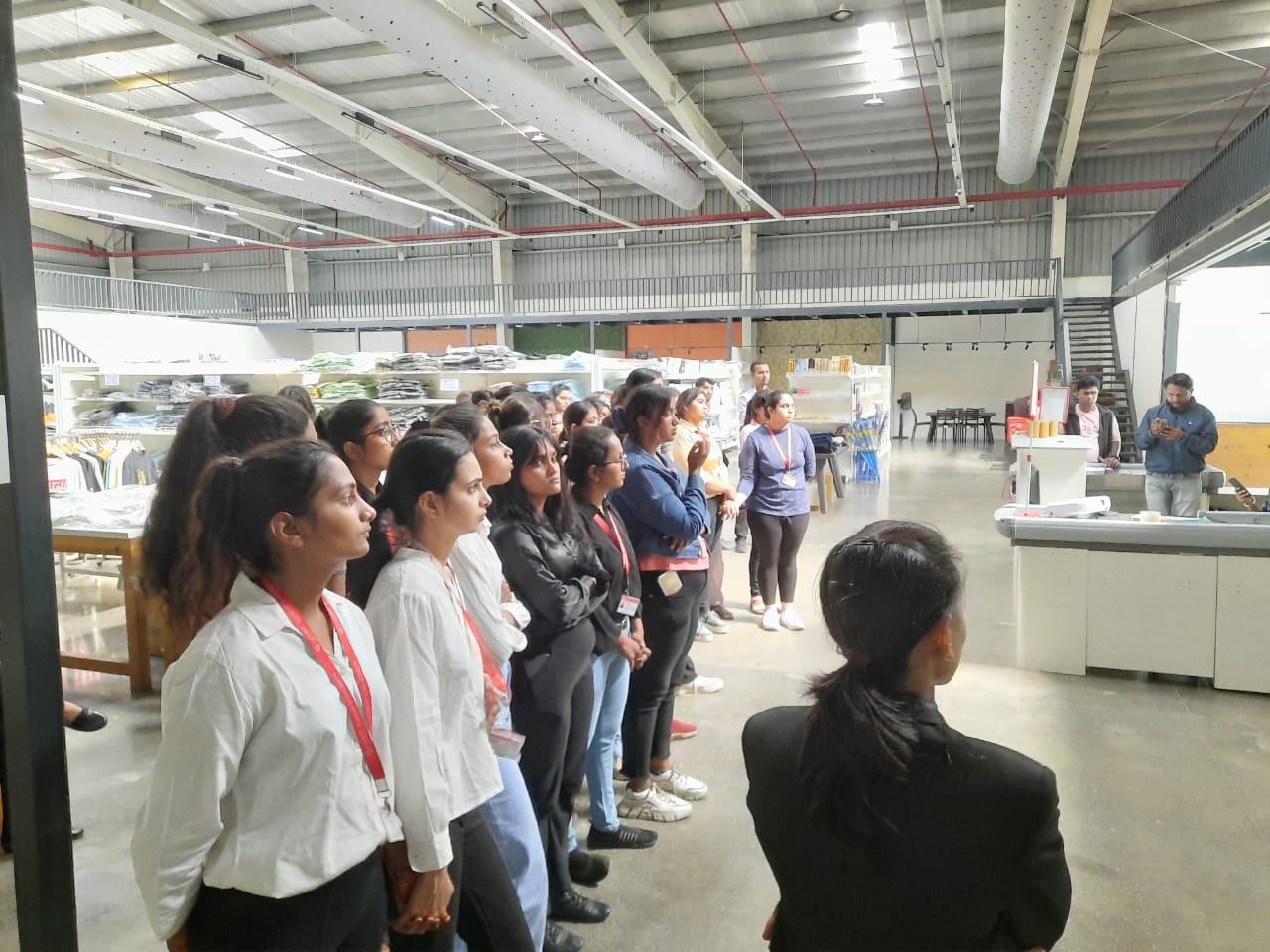 Industrial Visit for B.Sc and M.Sc Beauty Cosmetology Students at Sahyadri Farms.