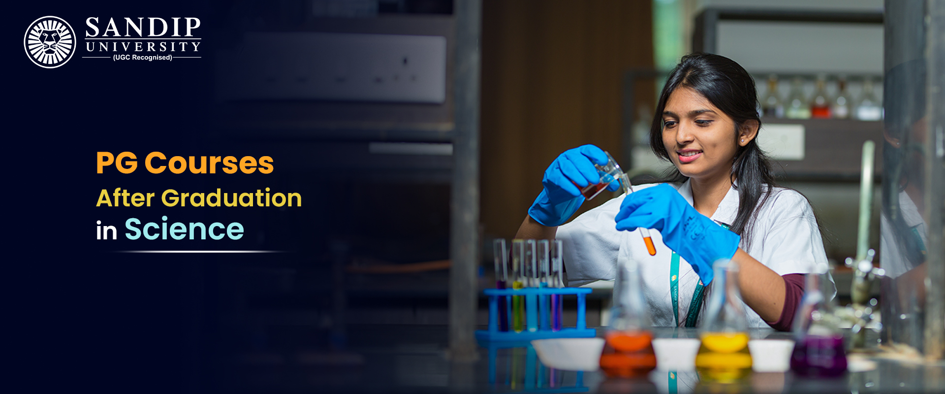 Top PG Courses After Graduation In Science Sandip University