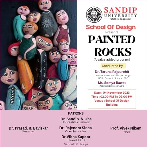 Nature’s Canvas: School of Design’s Painted Rocks Workshop