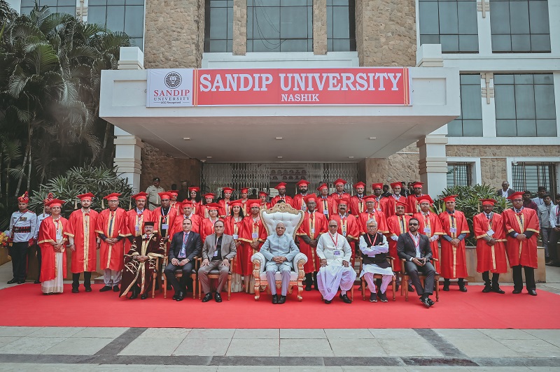 Sandip University’s First Convocation Ceremony