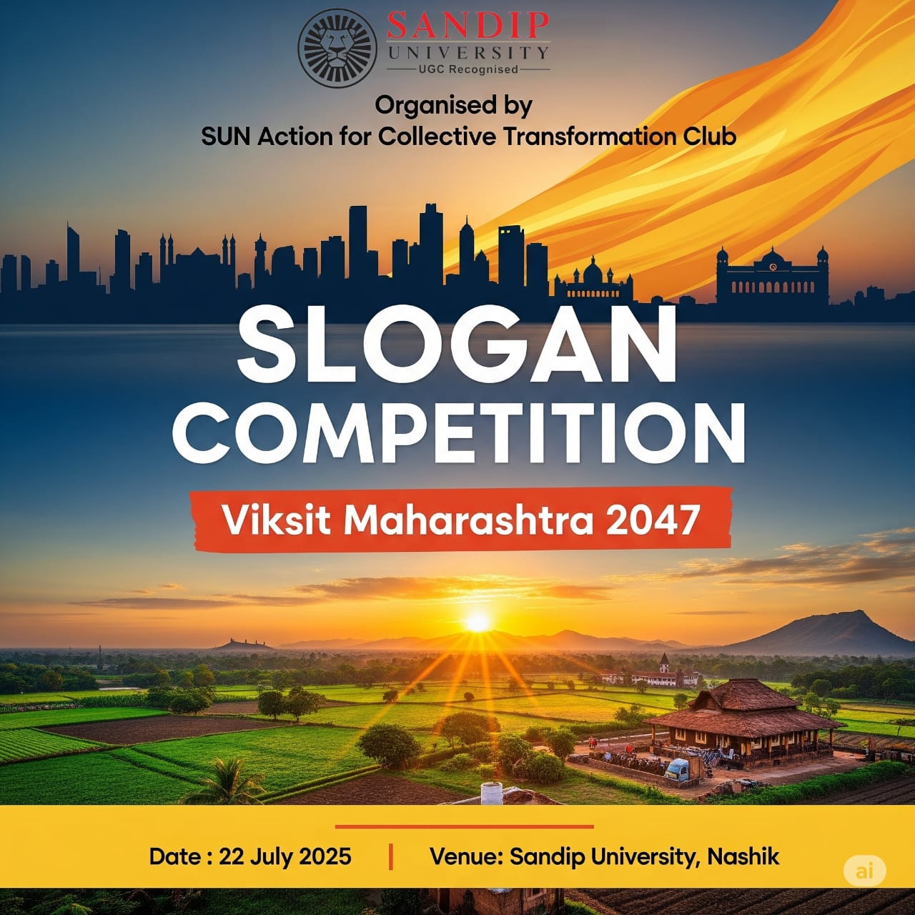 Slogan Competition for Viksit  Maharashtra 2047