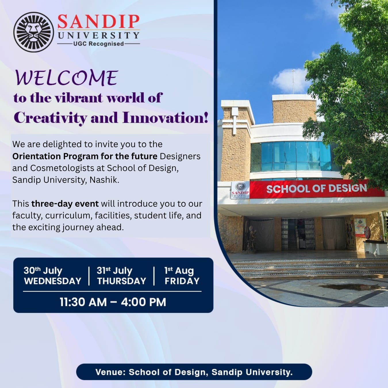 Three-day New Student Orientation Program 2025