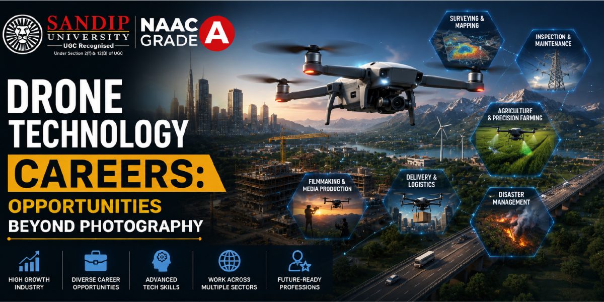 Drone technology careers in agriculture, infrastructure, logistics and aerospace