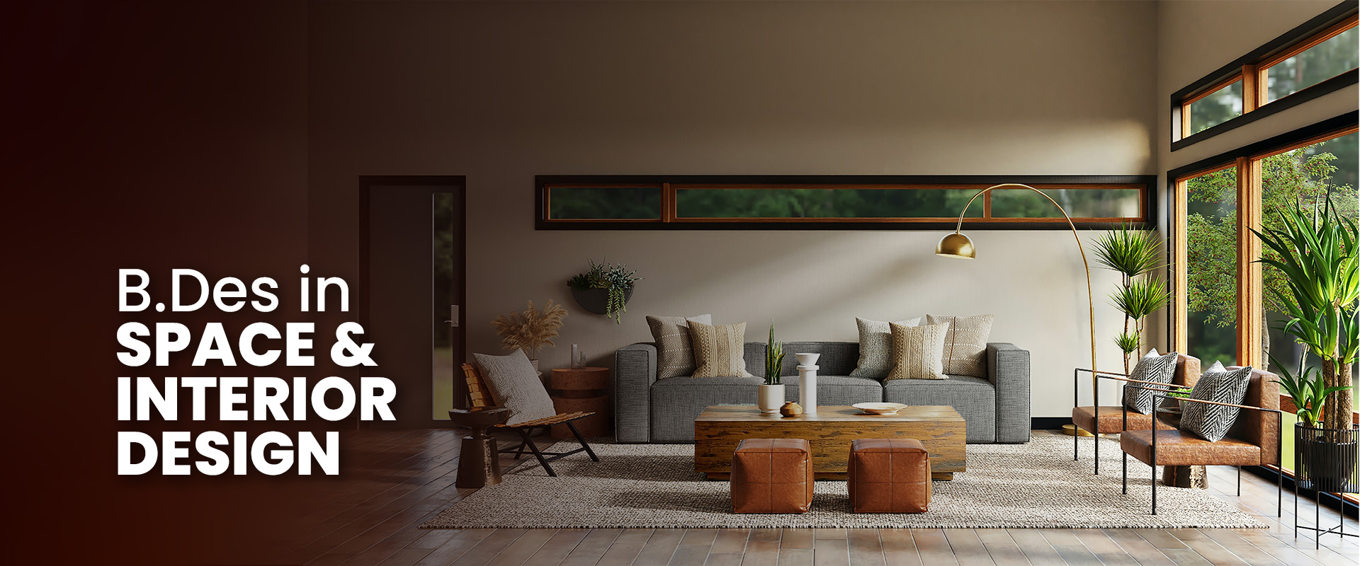 B.Des (Bachelor of Design) in Space & Interior Design