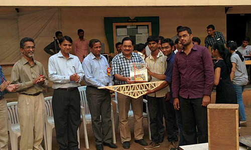 Winner Of Bridge Making Competition Under Force 2015