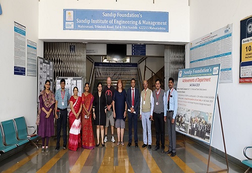 Delegates From Southern Institute Of Technology Visited And Signed Mou With Sandip Foundation