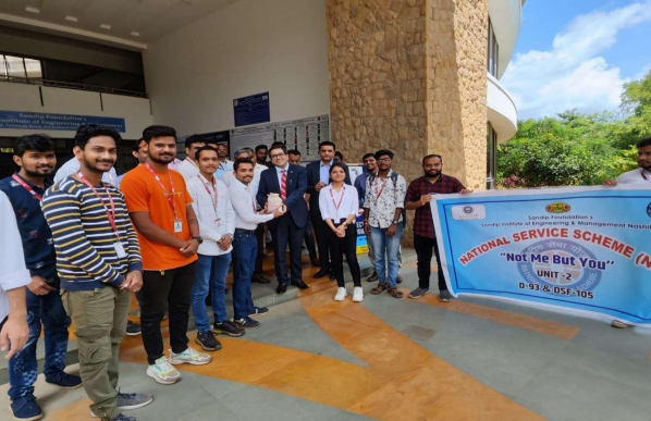 World 1 Team Visit at Sandip Foundation Campus